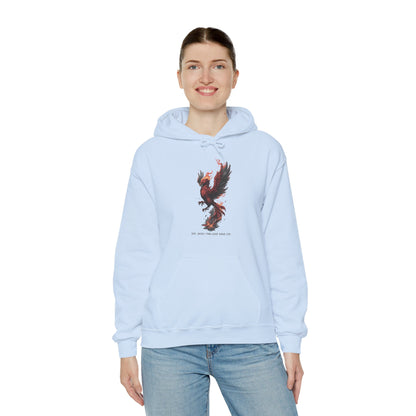 Rise Burning Brighter — Unisex Streetwear Hoodie | LS-RH04