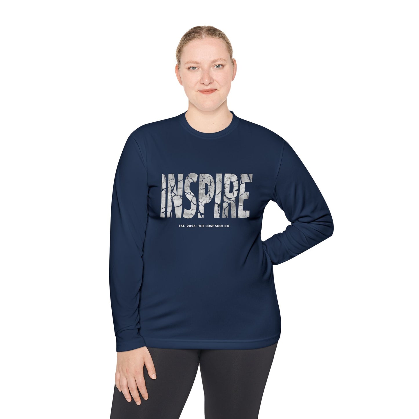 INSPIRE – Unisex Gymwear Long Sleeve Tee | LS-GLS02