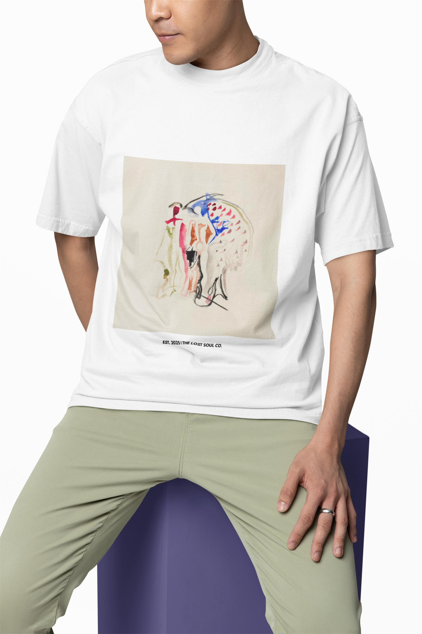 Abstract Soul Oversized Boxy Tee – The Lost Soul Co.