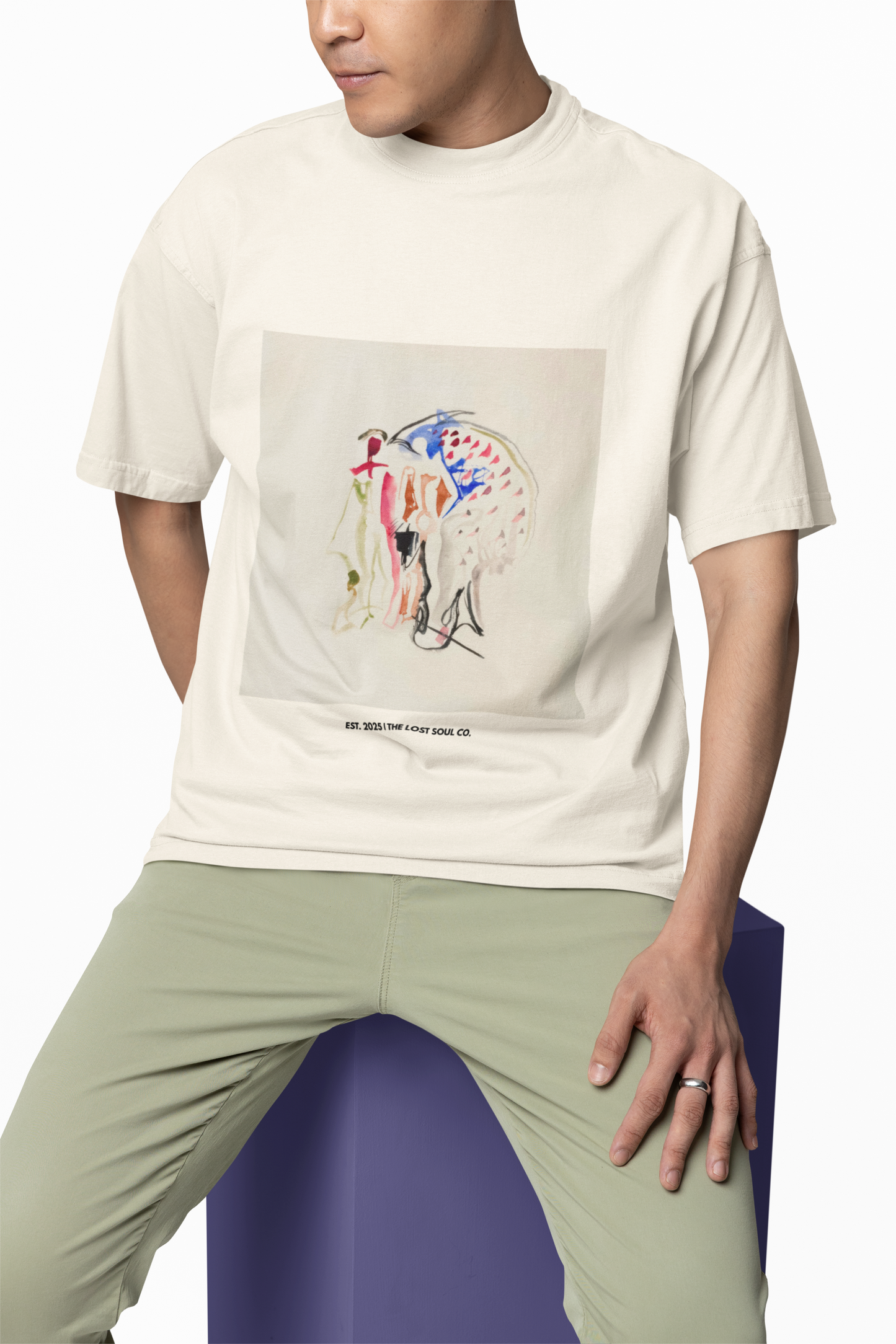 Abstract Soul Oversized Boxy Tee – The Lost Soul Co.