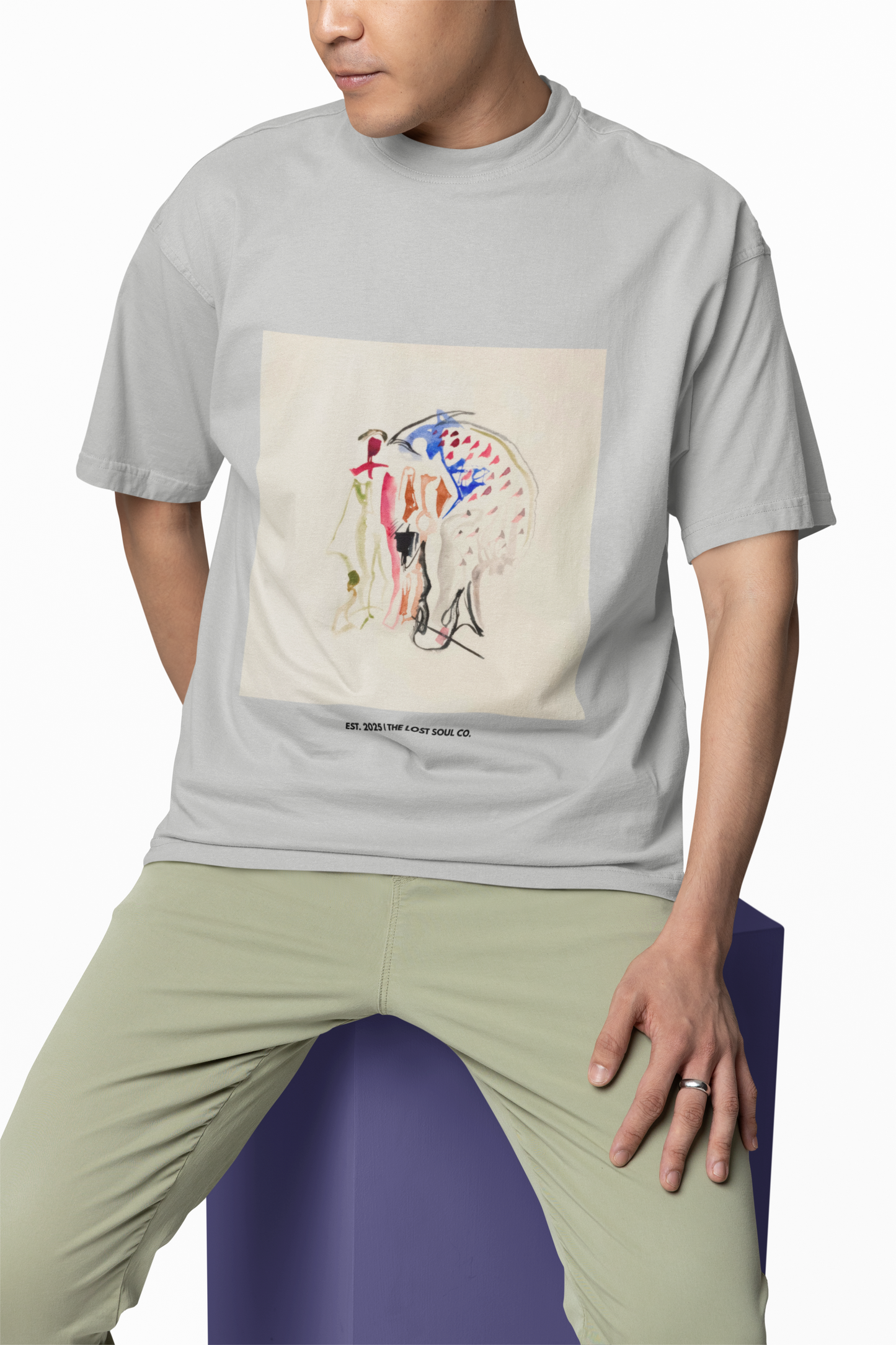 Abstract Soul Oversized Boxy Tee – The Lost Soul Co.