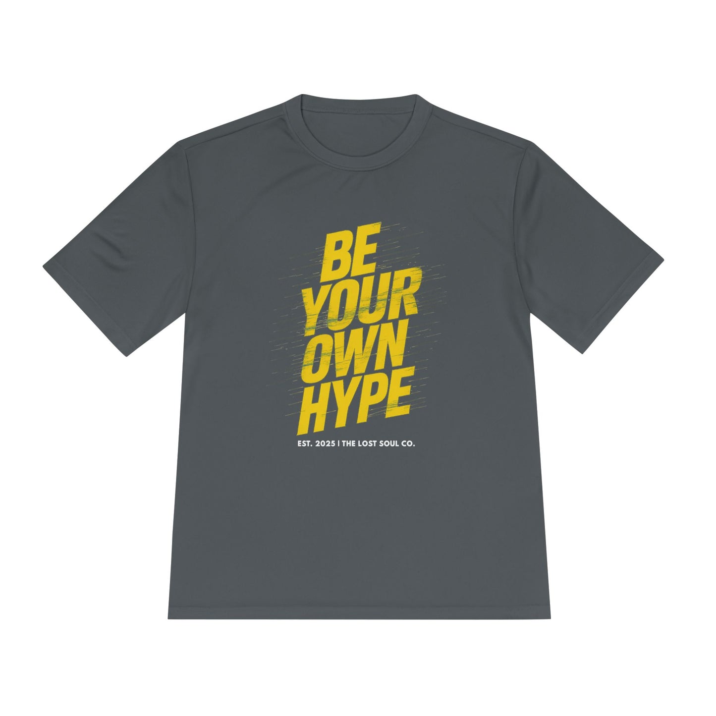 BE YOUR OWN HYPE – Unisex Gymwear Tee | LS-GU05