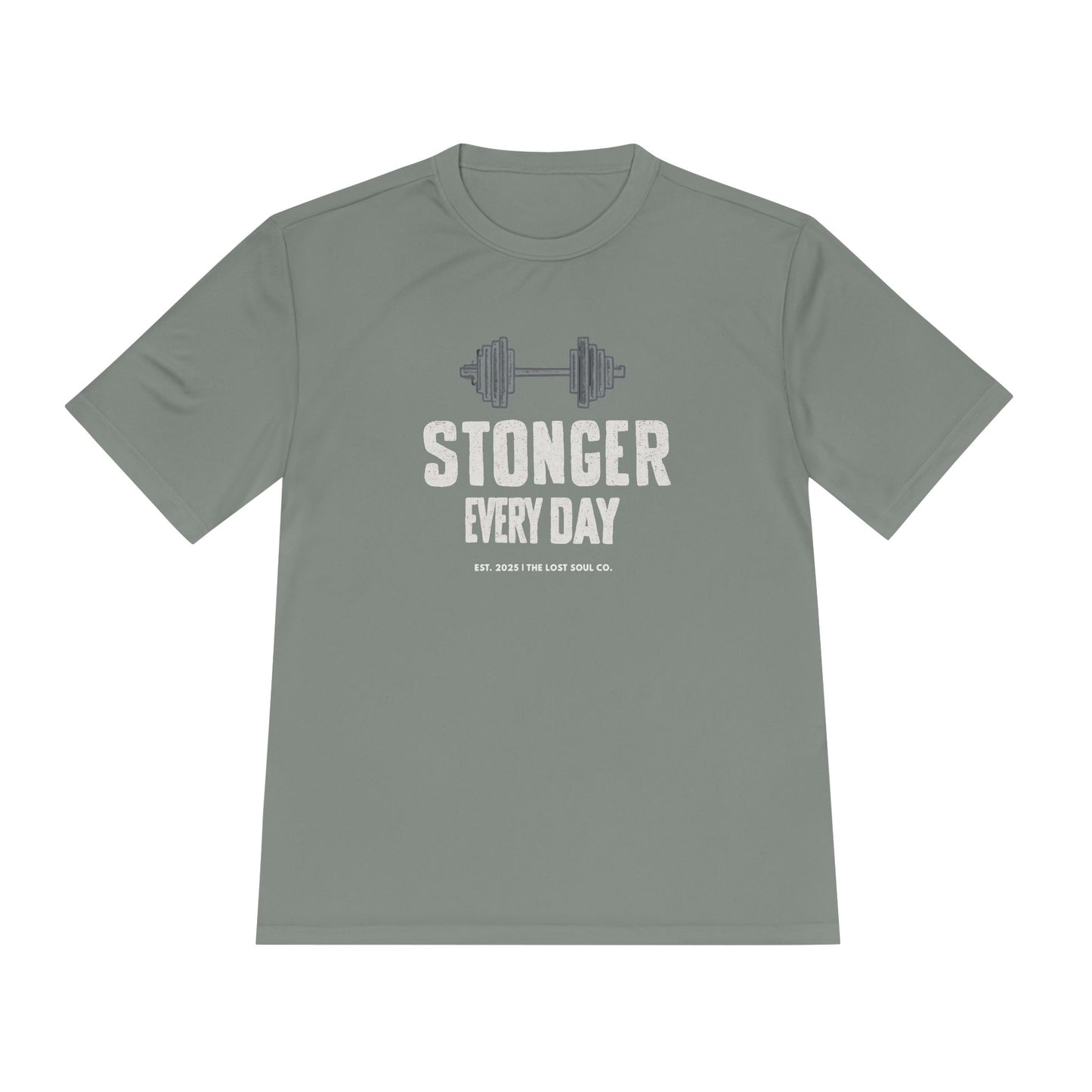 STRONGER EVERY DAY – Unisex Gymwear Tee | LS-GU08