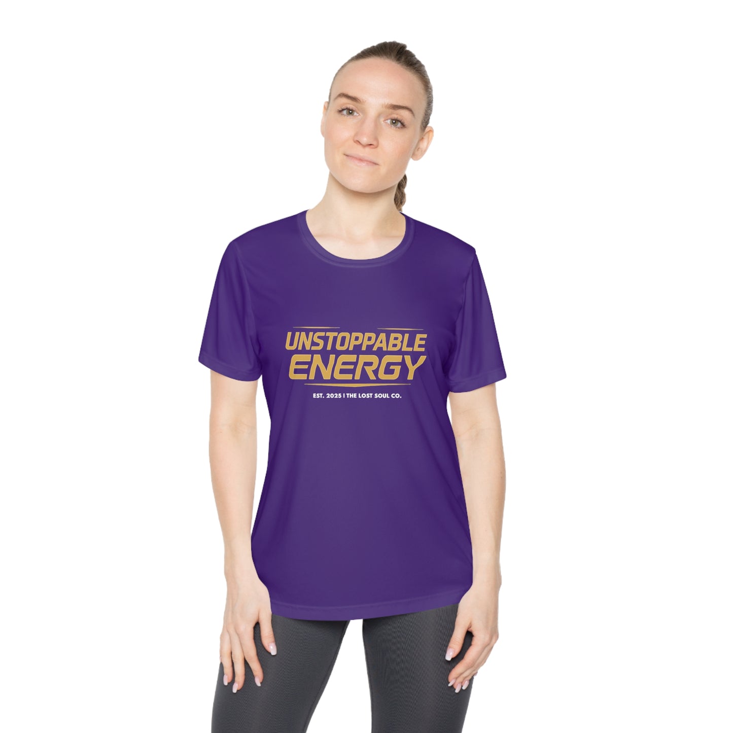 Unstoppable Energy – Women’s Gymwear Tee | LS-W04