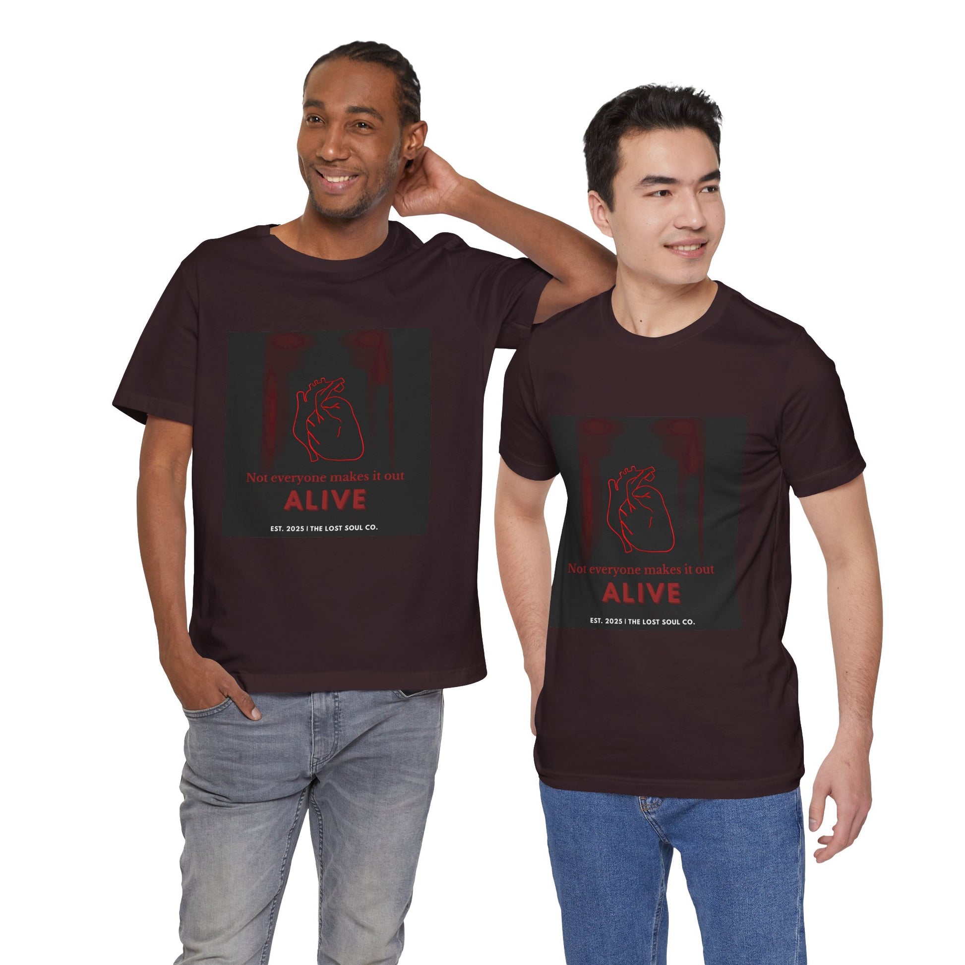 ALIVE – Not Everyone Makes It Out Alive Tee – The Lost Soul Co.