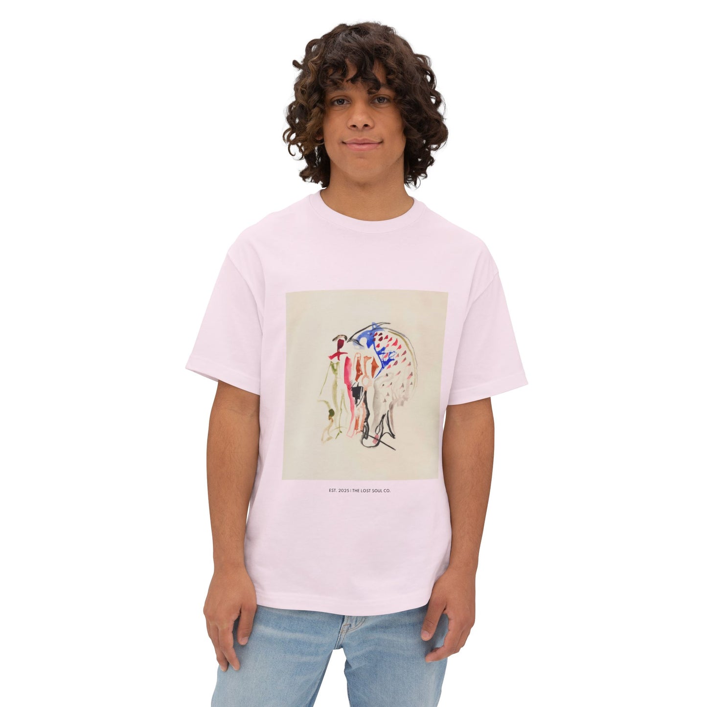 Abstract Soul Oversized Boxy Tee – The Lost Soul Co.