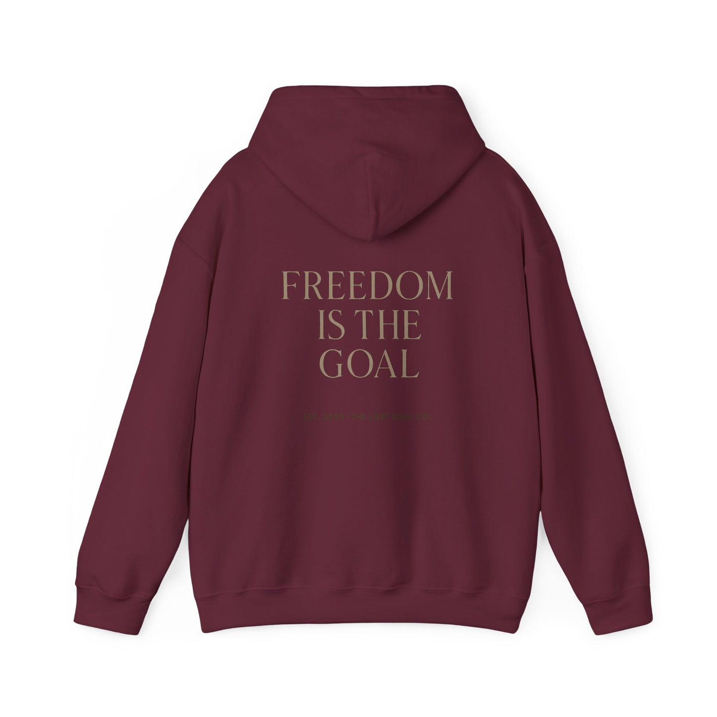Freedom Is the Goal — Unisex Streetwear Hoodie | LS-RH03