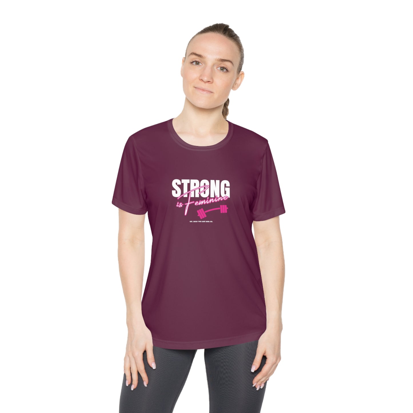 Strong is Feminine Women’s Performance Tee