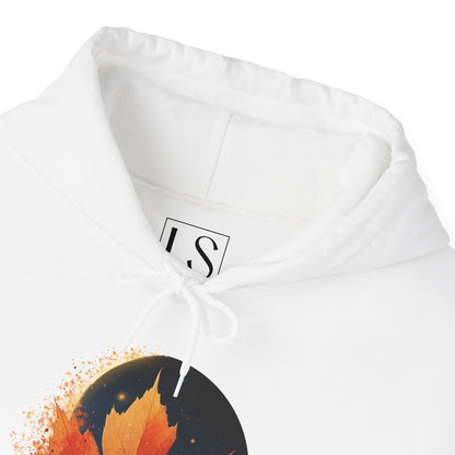 Cosmic Maple – Unisex Streetwear Hoodie | LS-RH05