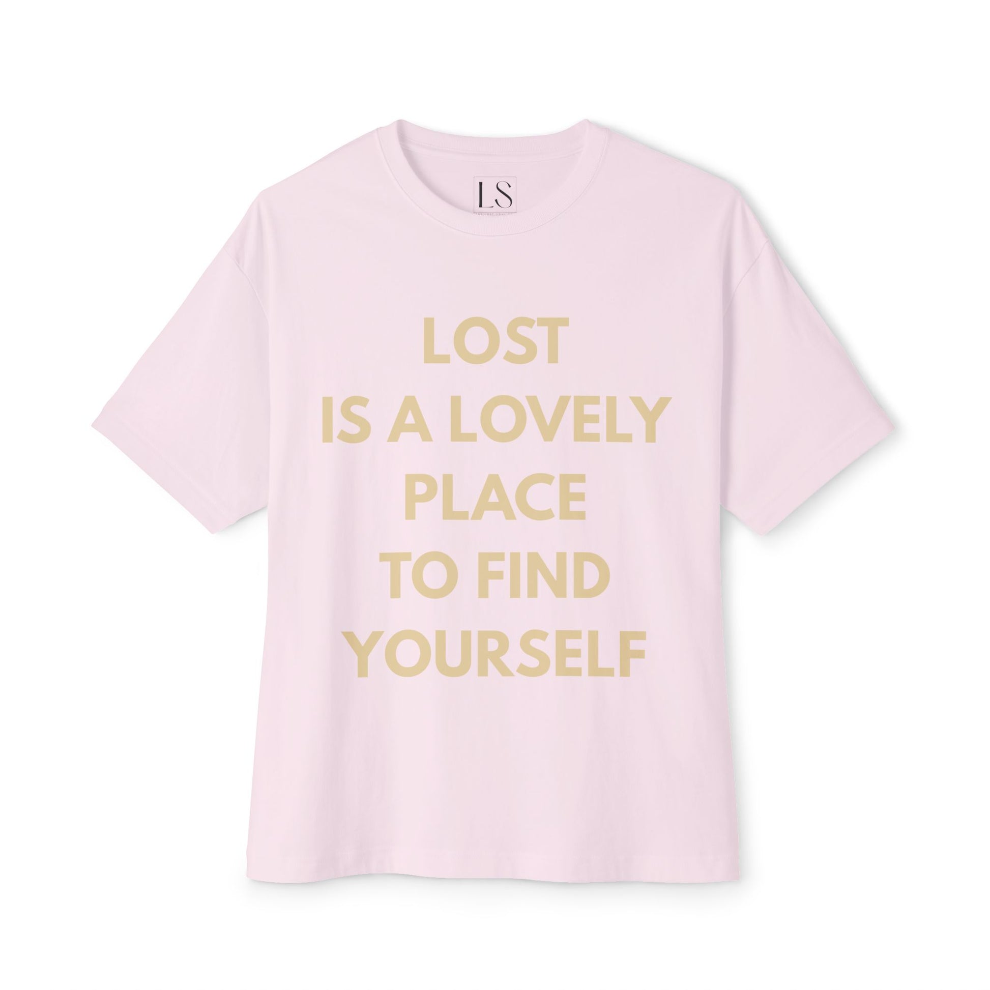 Lost Is Lovely Oversized Boxy Tee – The Lost Soul Co.