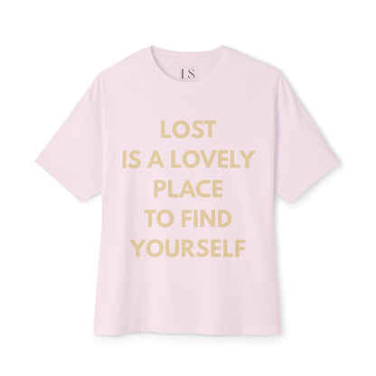 Lost Is Lovely Oversized Boxy Tee – The Lost Soul Co.