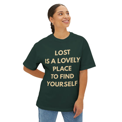 Lost Is Lovely Oversized Tee