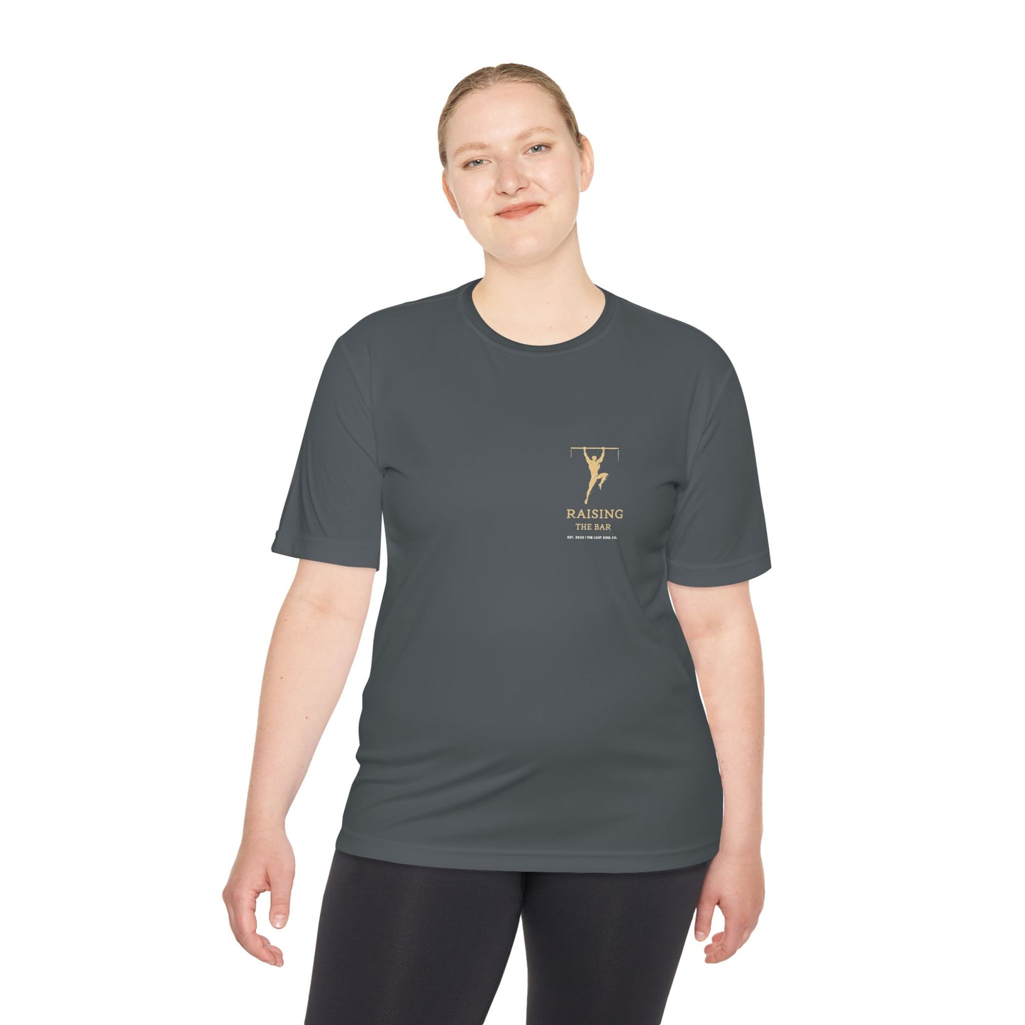 RAISING THE BAR – Unisex Gymwear Tee | LS-GU10