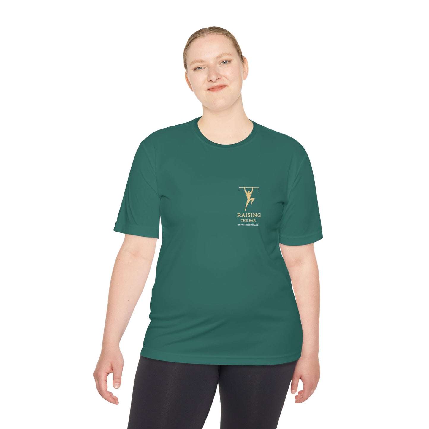 RAISING THE BAR – Unisex Gymwear Tee | LS-GU10