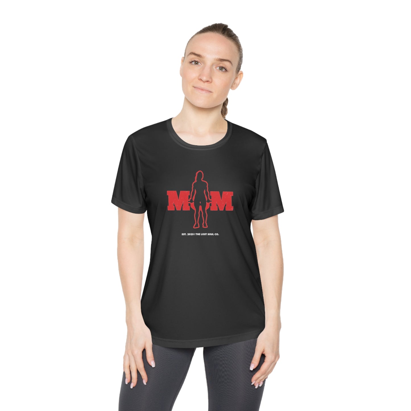 MOM – Women’s Gymwear Tee | LS-W05