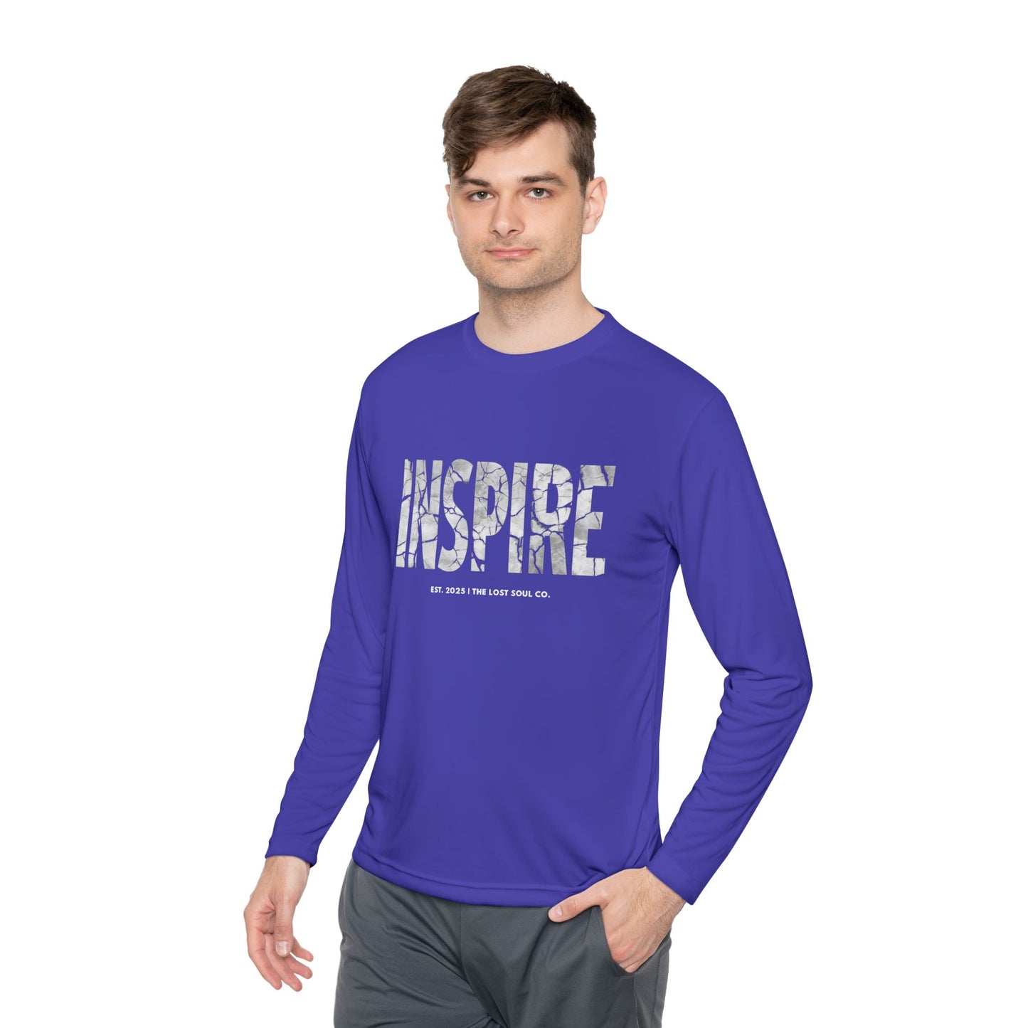 INSPIRE – Unisex Gymwear Long Sleeve Tee | LS-GLS02