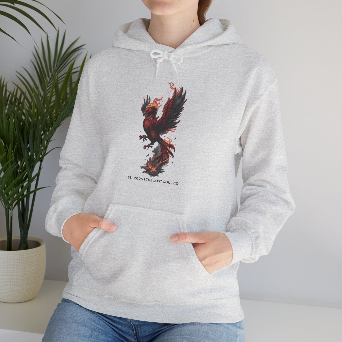 Rise Burning Brighter — Unisex Streetwear Hoodie | LS-RH04