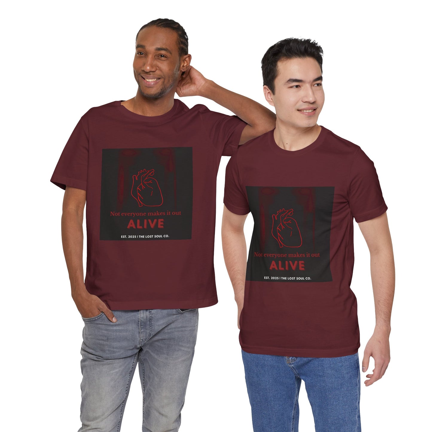 ALIVE – Not Everyone Makes It Out Alive Tee – The Lost Soul Co.