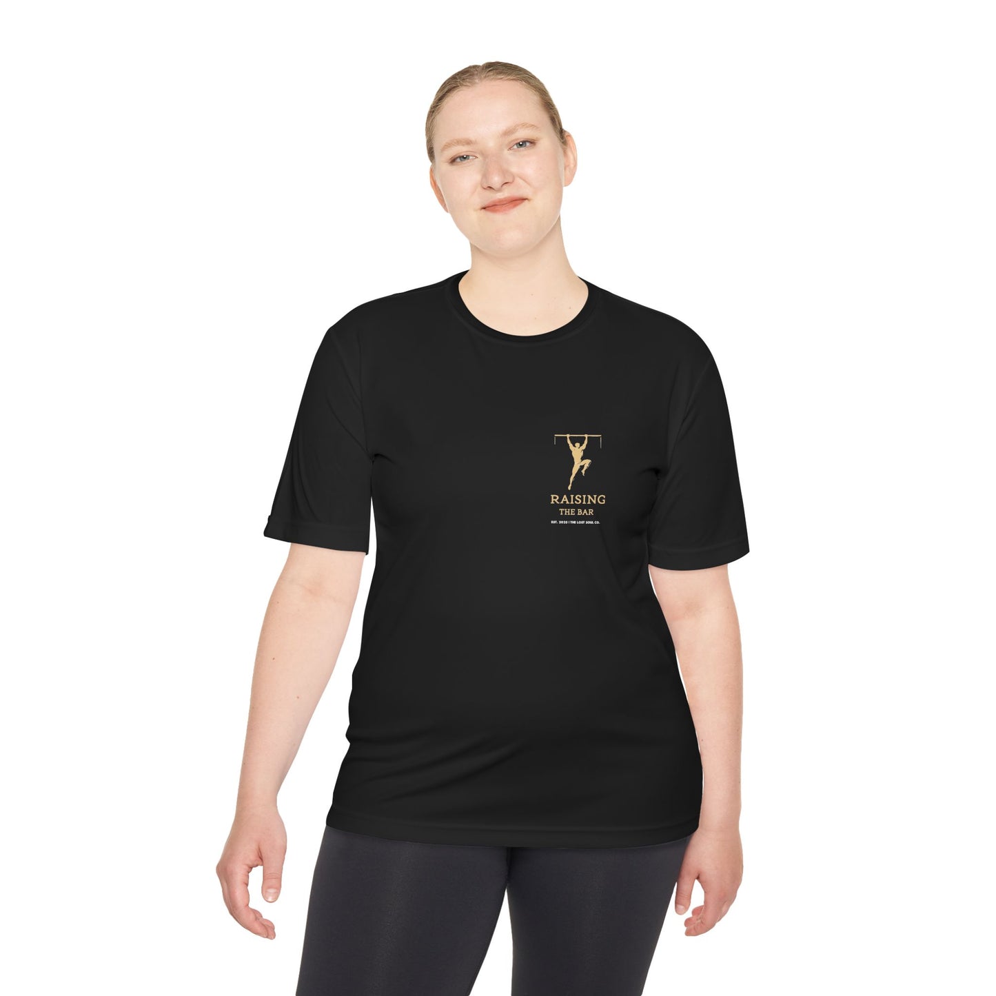 RAISING THE BAR – Unisex Gymwear Tee | LS-GU10