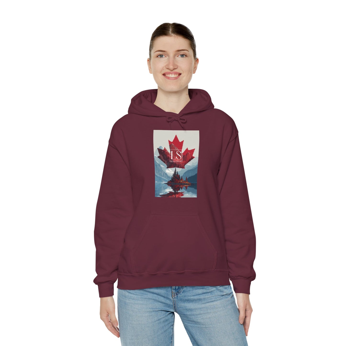 Crowned North — Unisex Streetwear Hoodie | LS-RH01