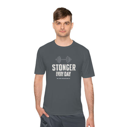 STRONGER EVERY DAY – Unisex Gymwear Tee | LS-GU08