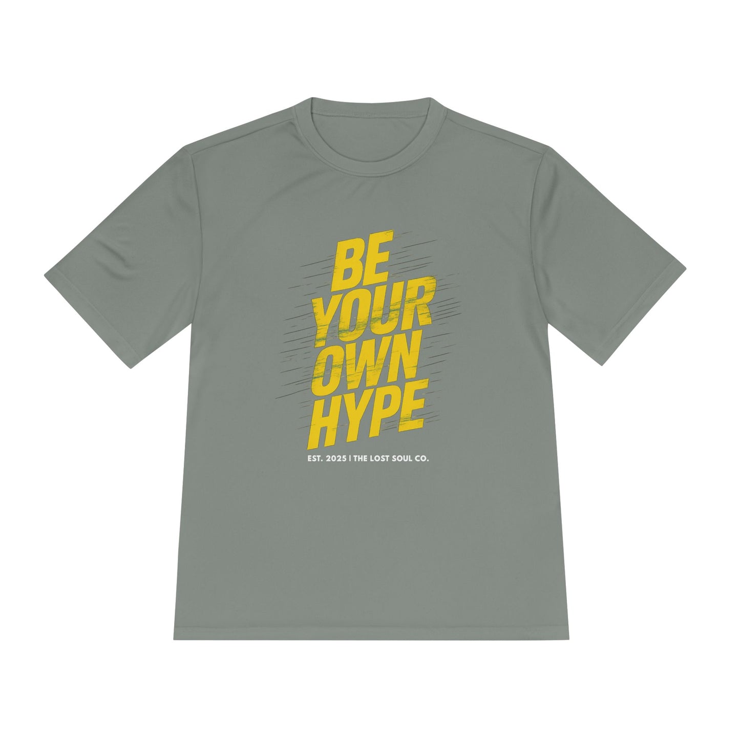 BE YOUR OWN HYPE – Unisex Gymwear Tee | LS-GU05