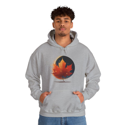 Cosmic Maple – Unisex Streetwear Hoodie | LS-RH05