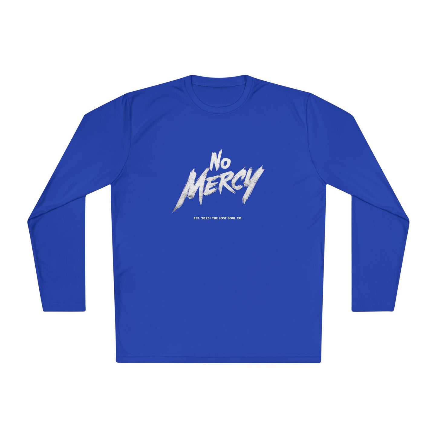 No Mercy – Unisex Gymwear Long Sleeve Tee | LS-GLS01