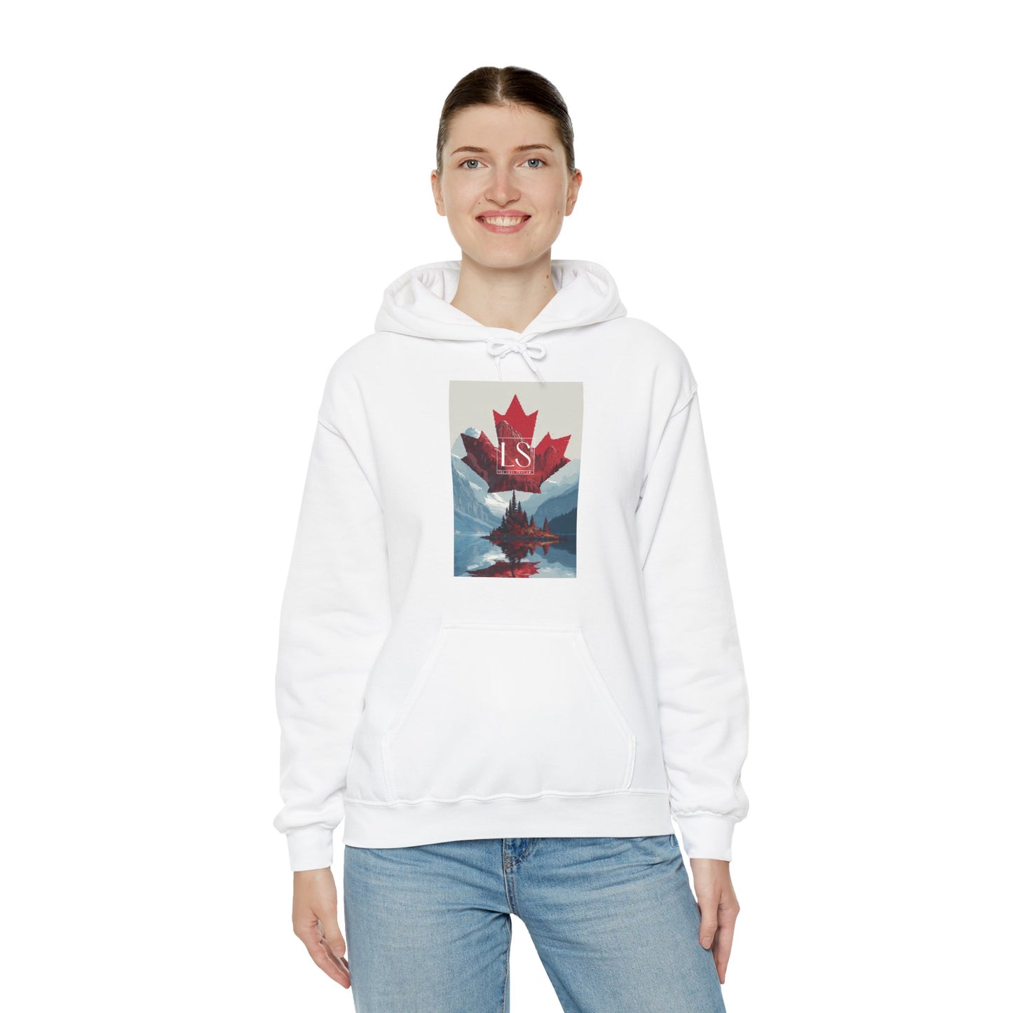 Crowned North — Unisex Streetwear Hoodie | LS-RH01