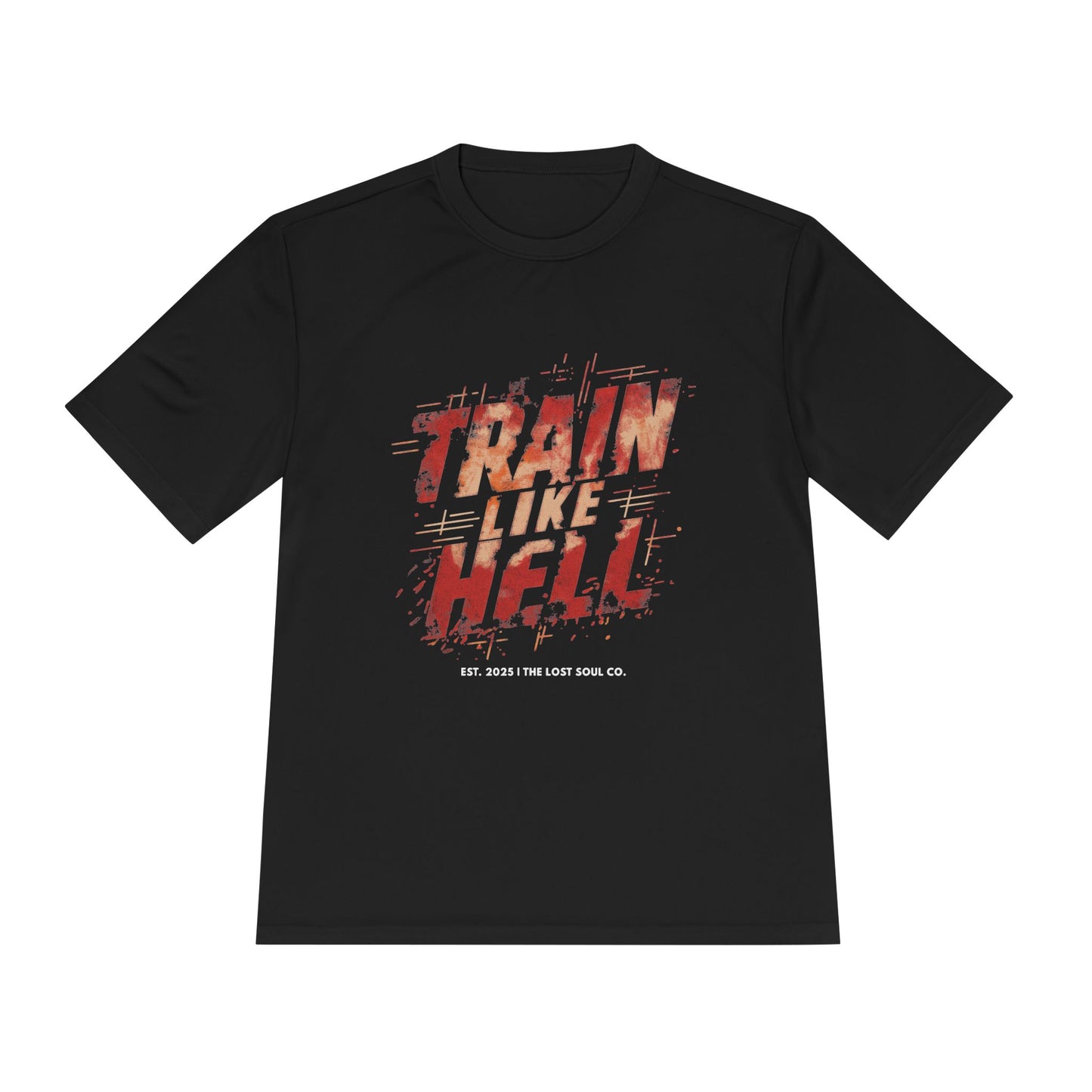 TRAIN LIKE HELL – Unisex Gymwear Tee | LS-GU02