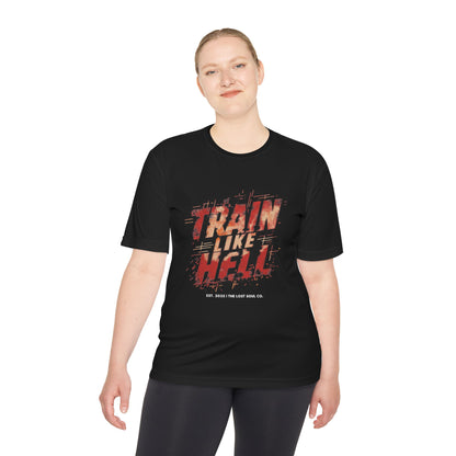 TRAIN LIKE HELL – Unisex Gymwear Tee | LS-GU02