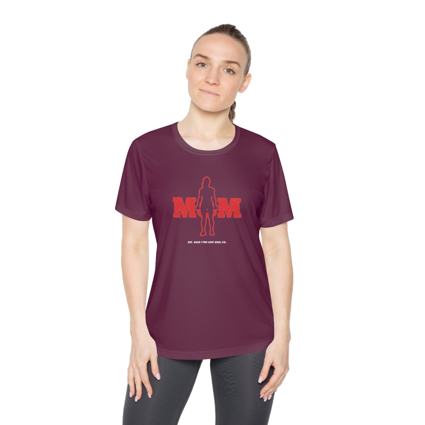 MOM – Women’s Gymwear Tee | LS-W05