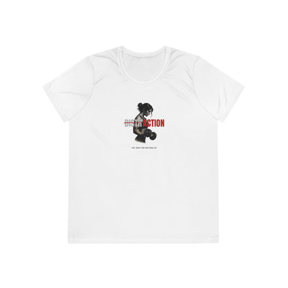 DISTRACTION – Women’s Gymwear Tee | LS-W03