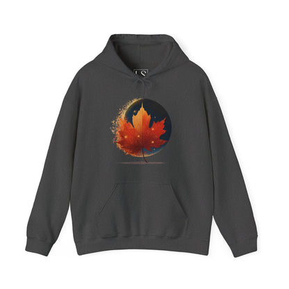 Cosmic Maple – Unisex Streetwear Hoodie | LS-RH05
