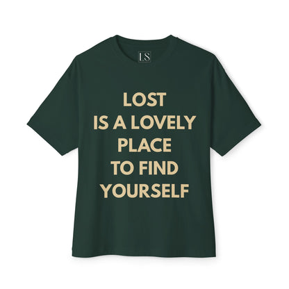 Lost Is Lovely Oversized Boxy Tee – The Lost Soul Co.