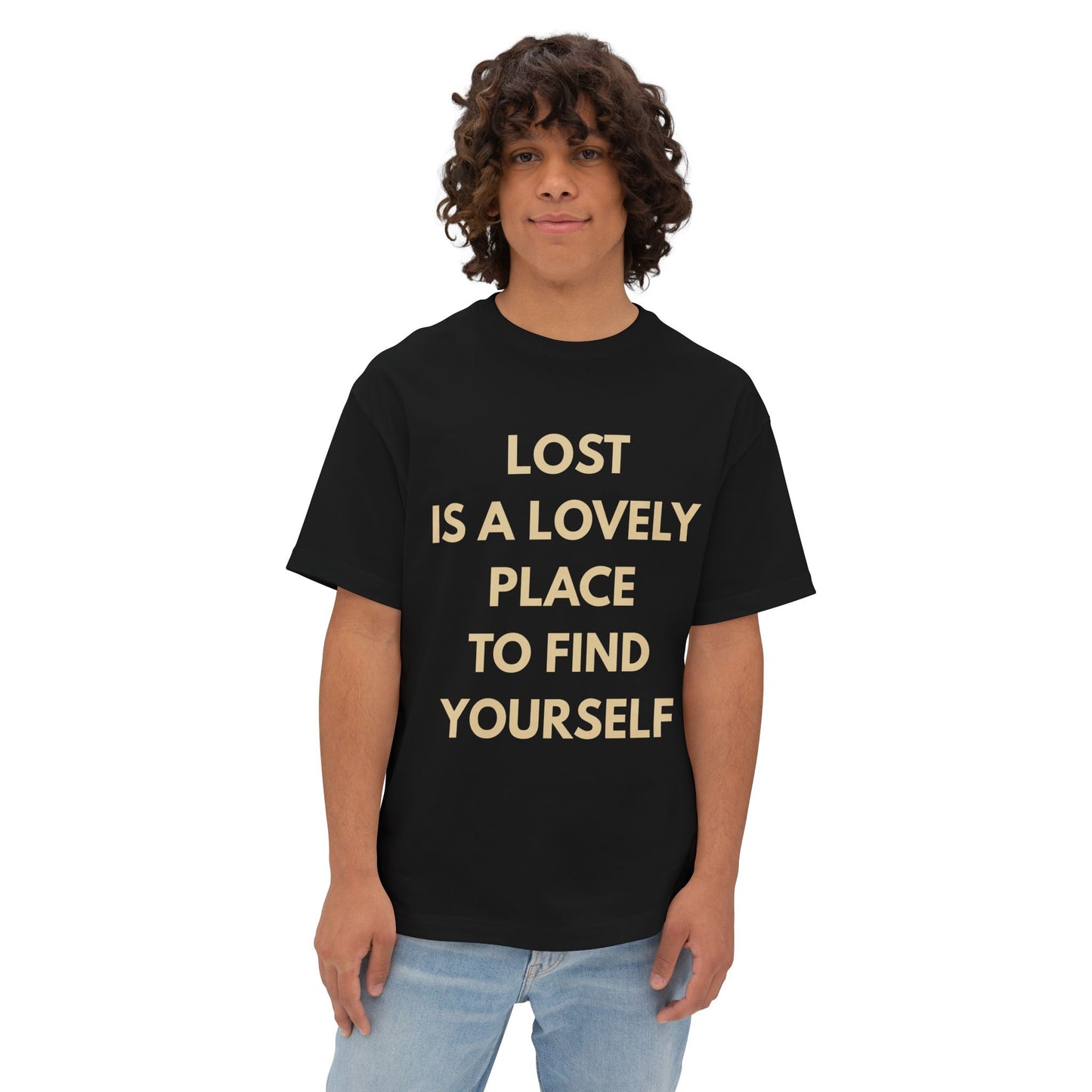 Lost Is Lovely Oversized Tee