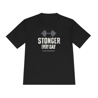 STRONGER EVERY DAY – Unisex Gymwear Tee | LS-GU08
