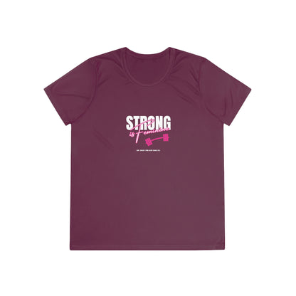 Strong is Feminine – Women’s Gymwear Tee | LS-W01