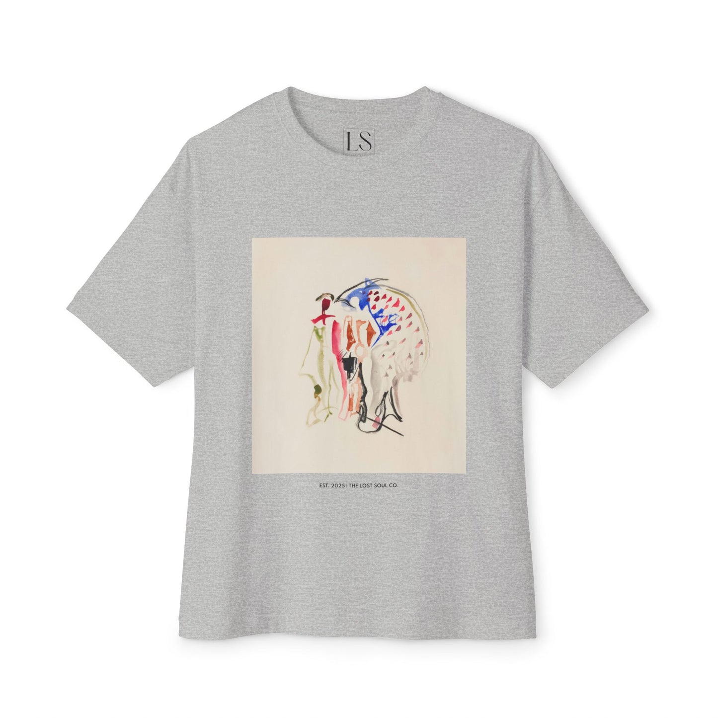 Abstract Soul Oversized Boxy Tee – The Lost Soul Co.