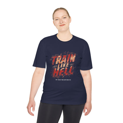 TRAIN LIKE HELL – Unisex Gymwear Tee | LS-GU02