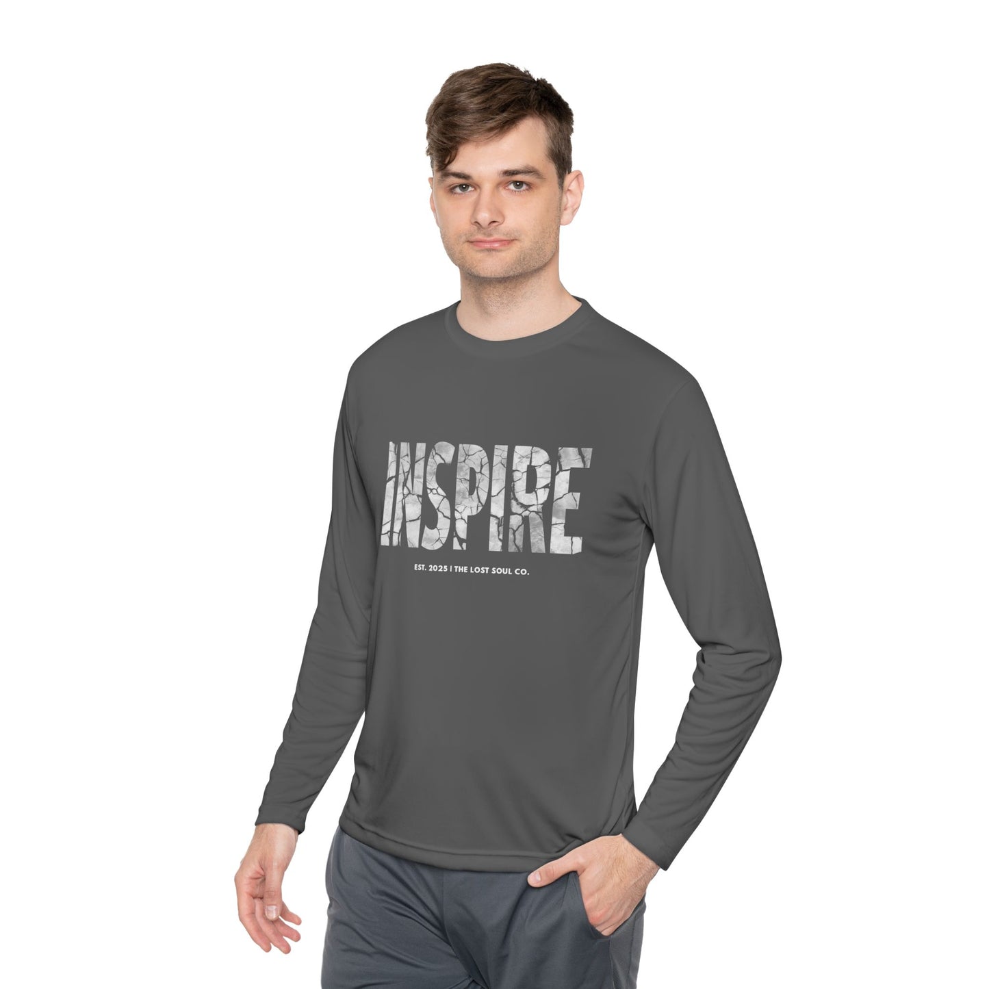 INSPIRE – Unisex Gymwear Long Sleeve Tee | LS-GLS02