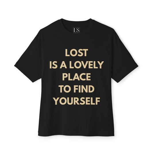Lost Is Lovely Oversized Boxy Tee – The Lost Soul Co.