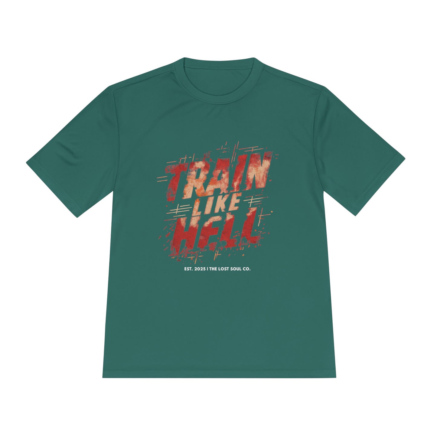 TRAIN LIKE HELL – Unisex Gymwear Tee | LS-GU02