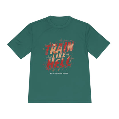 TRAIN LIKE HELL – Unisex Gymwear Tee | LS-GU02