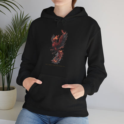Rise Burning Brighter — Unisex Streetwear Hoodie | LS-RH04