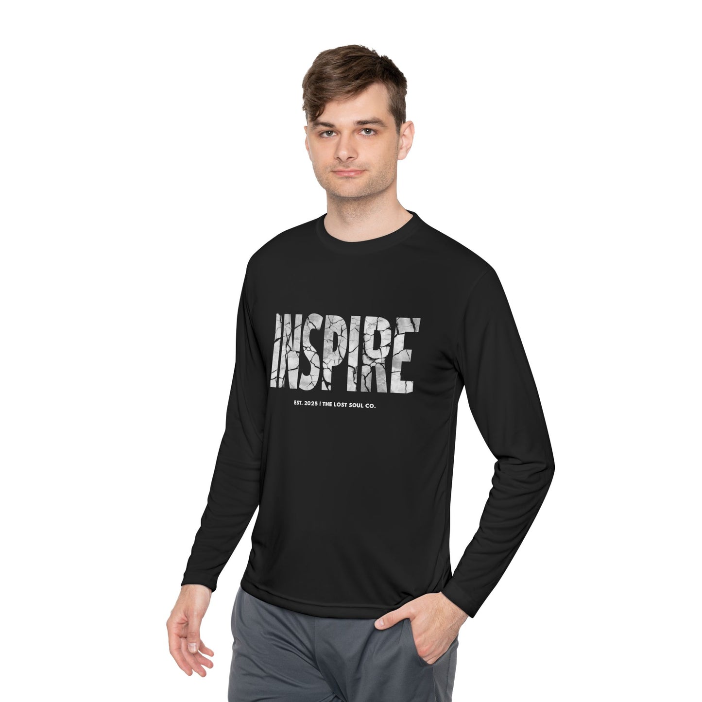 INSPIRE – Unisex Gymwear Long Sleeve Tee | LS-GLS02