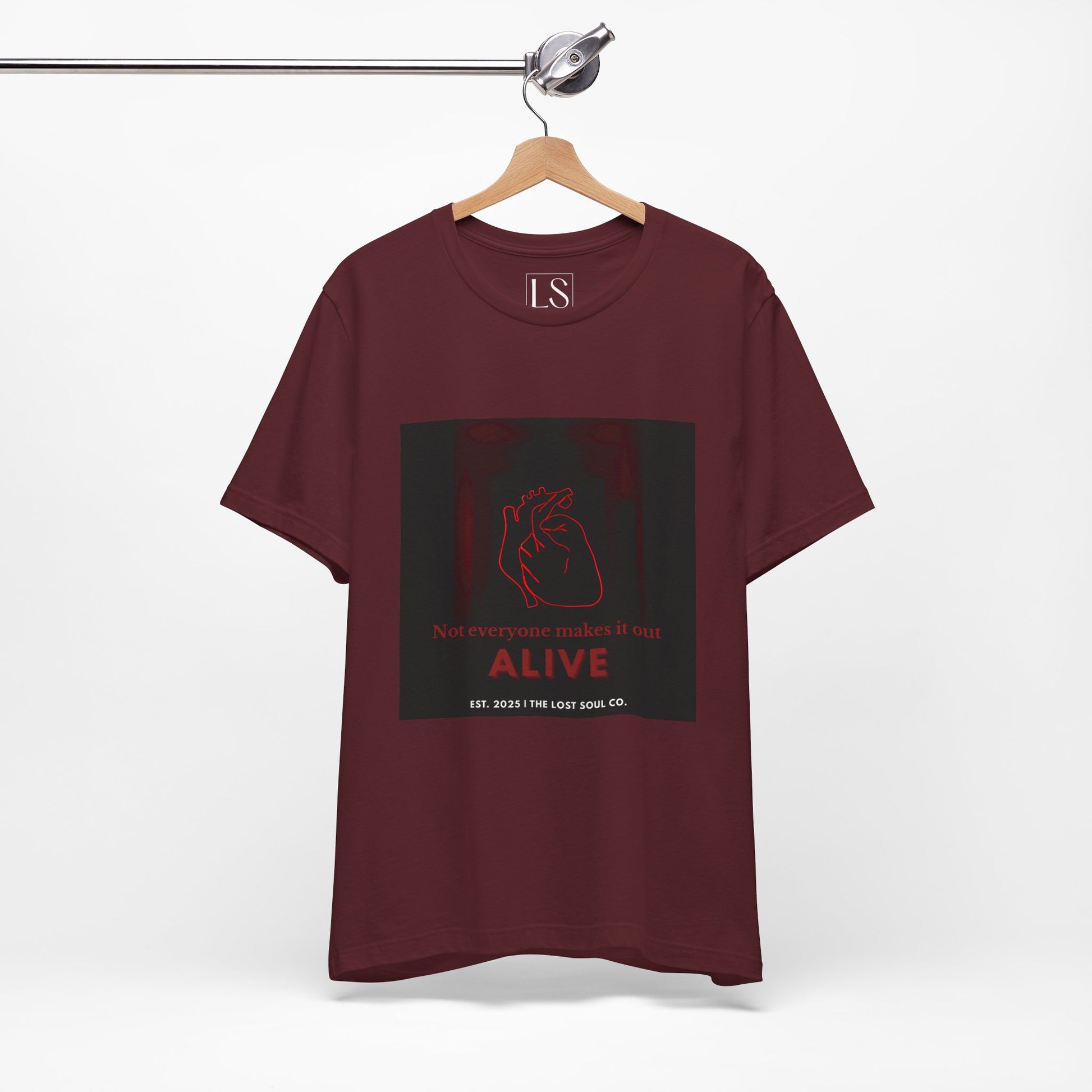 ALIVE – Not Everyone Makes It Out Alive Tee – The Lost Soul Co.