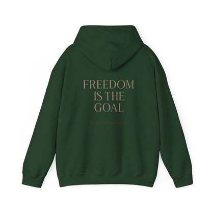 Freedom Is the Goal — Unisex Streetwear Hoodie | LS-RH03