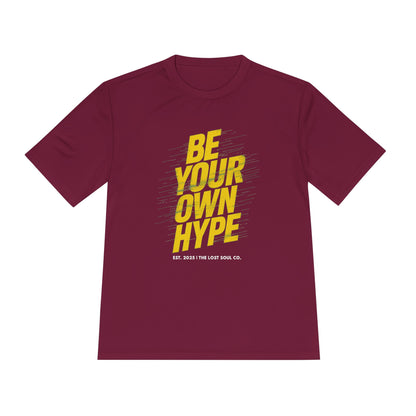 BE YOUR OWN HYPE – Unisex Gymwear Tee | LS-GU05