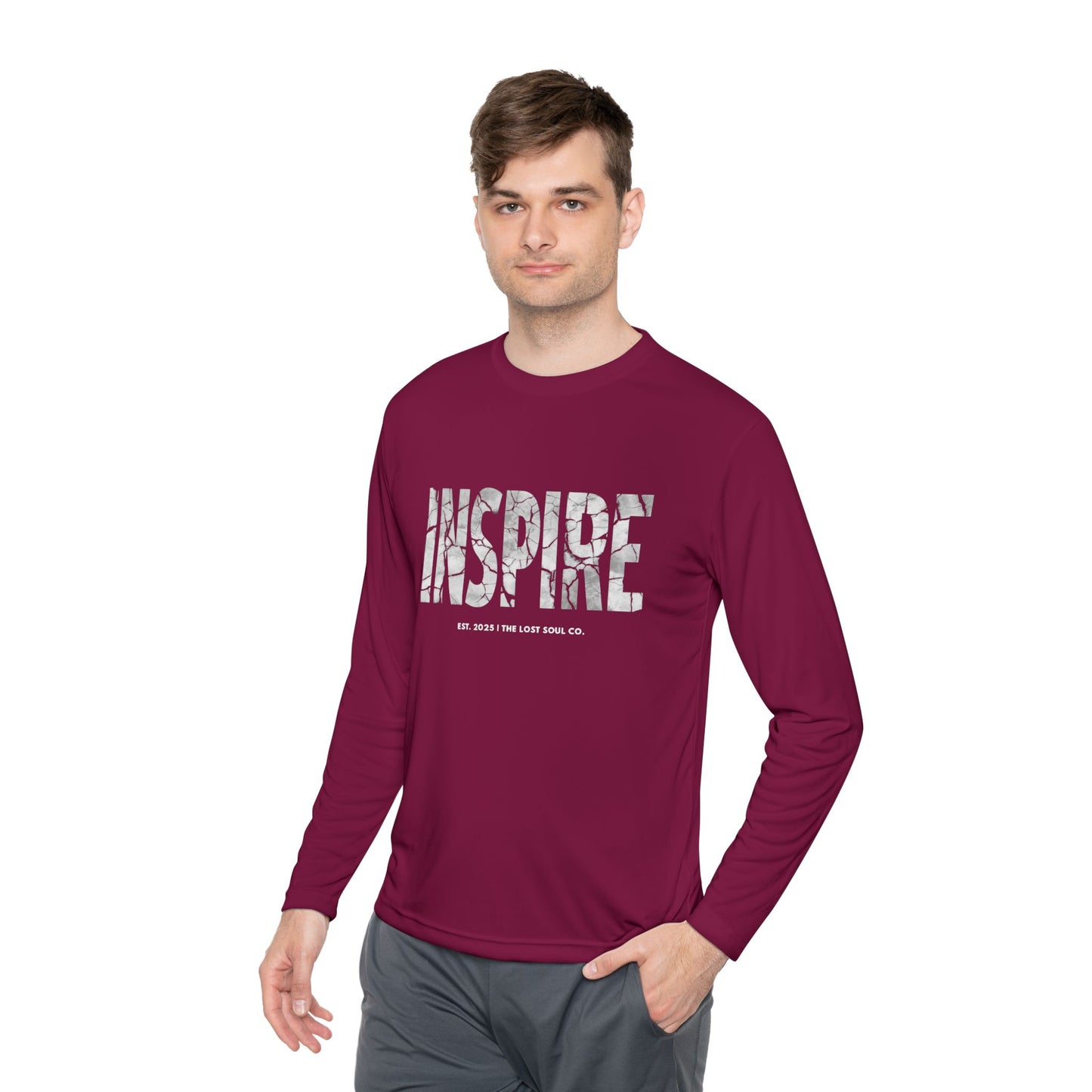 INSPIRE – Unisex Gymwear Long Sleeve Tee | LS-GLS02